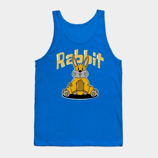 Tired Funny Cute Rabbit Tank Top